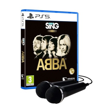 (PS5) Let's Sing Abba + 2 mikrofony
