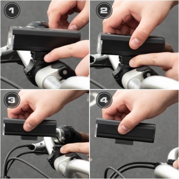 ПЕРЕДНИЕ И ЗАДНИЕ ВЕЛОСИПЕДНЫЕ ФОНАРИ СВЕТОДИОДНЫЕ ФОНАРИ АККУМУЛЯТОР USB-C PRO VAYOX SET