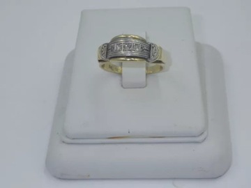 КОЛЬЦО С ЦИРКОНОМ ЗОЛОТО 585 4.77G R21