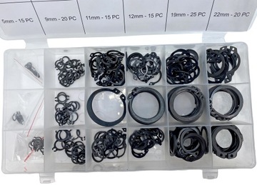 НАБОР КОЛЬЦЕВ ВНУТРЕННИЕ + ВНЕШНИЕ УСТАНОВОЧНЫЕ КОЛЬЦА 600 шт. НАБОР