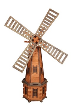 Wiatrak ogrodowy drewniany Wiatraki 235cm 3rodzaje