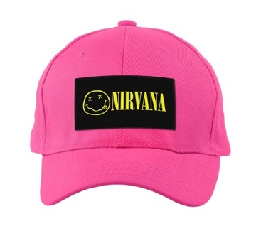 Бейсболка NIRVANA с нашивкой