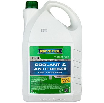 Ravenol HJC FL22 Premix 5L Płyn Gotowy do użycia