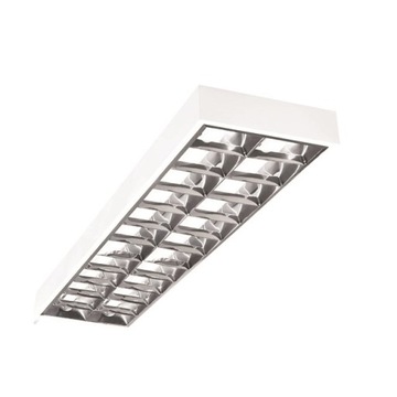 Oprawa nasufitowa rastrowa NOTUS 4LED 236 NT pod 2 świetlówki LED 1200mm