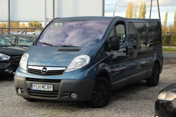 Opel Vivaro A Van z pojedynczą kabiną L1 2.0 CDTI 115KM 2013 Opel Vivaro 2,0 CDI 115 Koni 9 osob Nawiewy przod tyl Long F-vat 37100, zdjęcie 6