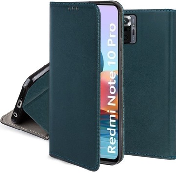 ETUI MAGNETIC +SZKŁO do XIAOMI REDMI NOTE 10 PRO