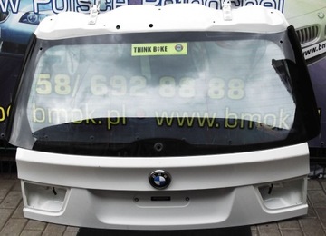 BMW X5 E70 FACELIFT LCI VÍKO KUFRU ZADNÍ SKLO (OKNO) ČERNÁ