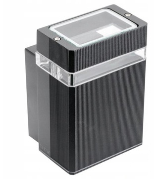 Oprawa Ścienna NESSA GU10 max 50W IP54 AC220-240V czarna