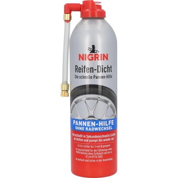 NIGRIN Koło Zapasowe w Sprayu Uszczelniacz 500 ml
