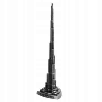 Dubai Tower Model, Vintage Design Burj Khalifa