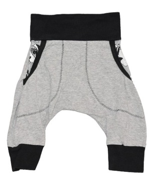 BAWEŁNIANE SPODNIE DRESOWE LEKKIE J.NOWE 0-3M 62