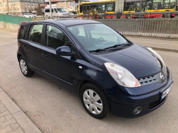 Nissan Note I Mikrovan 1.4 i 16V 88KM 2008 NISSAN NOTE 1.4 BENZYNA KLIMA 1 WŁAŚCICIEL Z NIEMIEC ZAREJESTROWANY, zdjęcie 2