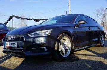 Audi A5 F5 Sportback 2.0 TDI 190KM 2017 Audi A5 Sportback 2.0 TDI CR 190 KM, 4x4, S-Tronic, Full LED, Lopatki, Hak, zdjęcie 4