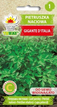 PIETRUSZKA NACIOWA GIGANTE D’ITALIA ODMIANA PLENNA NASIONA WARZYW 2G