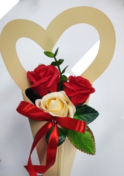 Букет женский день мыльных роз День Святого Валентина День Матери