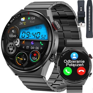 Zegarek męski SMARTWATCH Rubicon ROZMOWY KROKI SMS