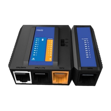 Tester sieci 2 w 1 Profesjonalny przełącznik telefoniczny RJ45 RJ11 z obsługą PoE