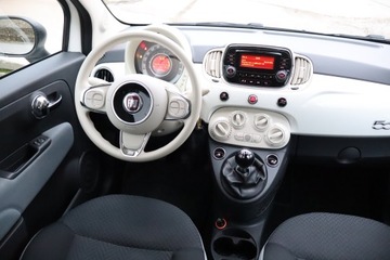 Fiat 500 II Seria 4 1.2 69KM 2016 Fiat 500 1.2, Salon Polska, Serwis ASO, Klima, zdjęcie 6