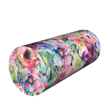 Poduszka anatomiczna Wałek Flora 15x40 cm