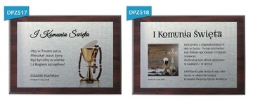 I PIERWSZA KOMUNIA ŚWIĘTA MAŁY OBRAZEK PAMIĄTKA