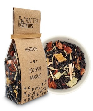 HERBATA OWOCOWA CZARNA SOCZYSTE MANGO NATURALNA