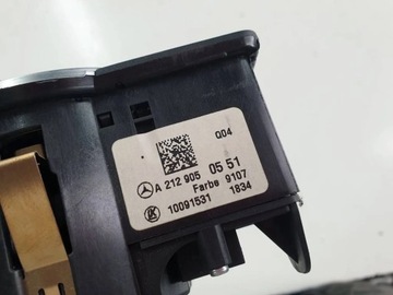 MERCEDES TŘÍDA E W212 S212 14R FACELIFT PŘEPÍNAČ SVĚTEL