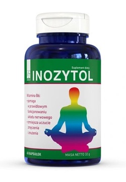 Inozytol A-Z 45 kapsułek Układ Nerwowy