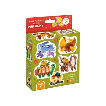 Czuczu Moje pierwsze puzzle MALUCHY 2+ Czu Czu