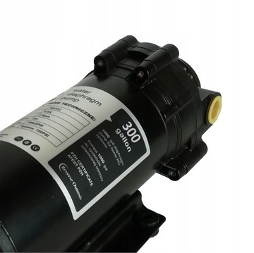 НАСОС ДЛЯ СИСТЕМ ОБРАТНОГО ОСМОСА ПРОИЗВОДИТЕЛЬНОСТЬЮ 300 GPD МОЩНЫЙ