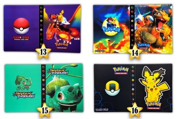 АЛЬБОМ КАРТ ПОКЕМОН Классер на 240 карточек НА ВЫБОР 20 МОДЕЛЕЙ + 20 БЕСПЛАТНЫХ КАРТ