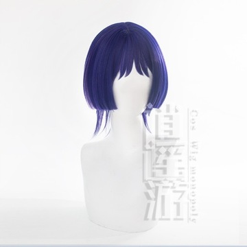 Cosplay Genshin Impact Wanderer Scaramouche peruka