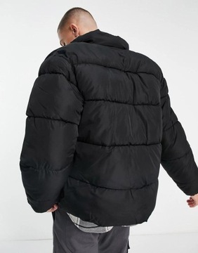 Jack&Jones NG3 ghv krótka czarna pikowana kurtka puffer S