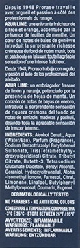 Proraso Eau de Cologne одеколон Azur Lime 100