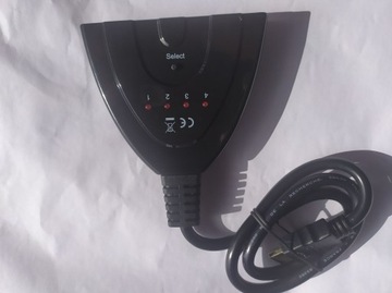 ROZDZIELACZ 4x HDMI 4k SPLITTER 1080p SWITCH