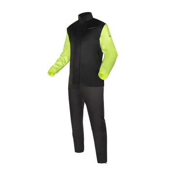Kombinezon pd REBELHORN RAIN BLACK/FLUO 3XL