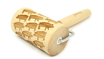 MINI WAŁEK GRAWEROWANY ŚWNIE