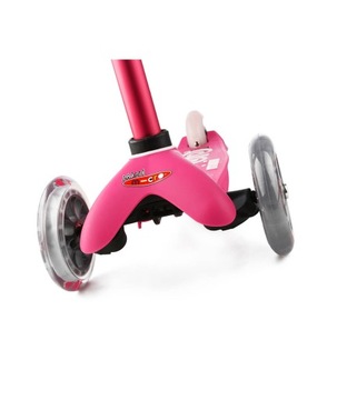Трехколесный самокат Mini Micro Deluxe Розовый