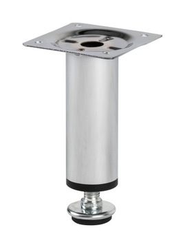4 x РЕГУЛИРУЕМЫЕ МЕБЕЛЬНЫЕ НОЖКИ ХРОМ H-100 MM