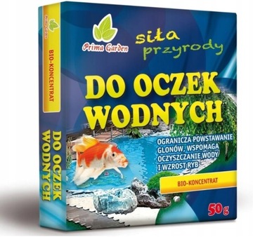 BAKTERIE DO OCZKA WODNEGO 50G BIO-KONCENTRAT 10M3