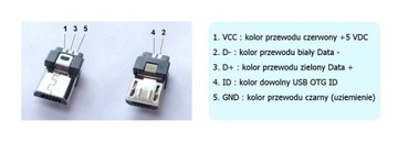 ЧЕРНЫЙ РАЗЪЕМ РАЗЪЕМ MICRO USB MICROUSB 5PIN