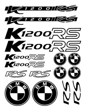 BMW K 1200 RS _ NAKLEJKI _ KOLORY