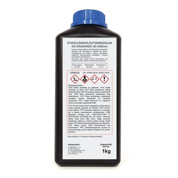 Растительная УФ-смола для 3D-принтеров Anycubic Elegoo White 1кг