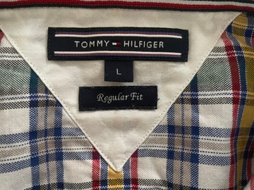 TOMMY HILFIGER * REWELACYJNA KOSZULA ** L