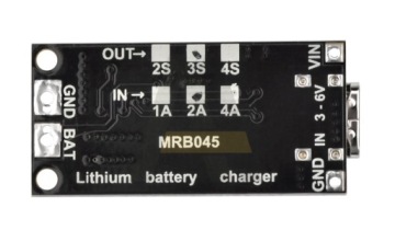 Литий-ионный аккумулятор Step-Up и зарядное устройство 3S 12,6 В 2 А USB-C / 0045