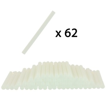 Пистолет для горячего клея + 62 кусочка клея 7 мм.