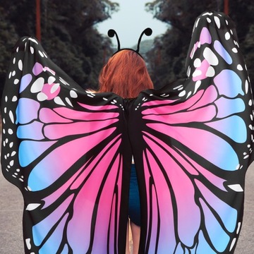 НАКИДКА КРЫЛА БАБОЧКИ КОСПЛЕЙ КОСТЮМ