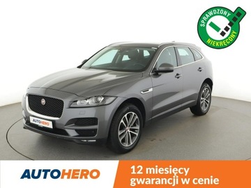 Jaguar F-Pace SUV 2.0 i4D 180KM 2016 Jaguar F-PACE 20d Automat AWD Portfolio Nawigacja