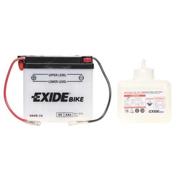 Akumulator EXIDE 6N4B-2A 6V 4Ah L+