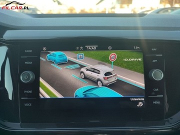 Volkswagen T-Cross SUV 1.0 TSI 110KM 2021 Volkswagen T-Cross GWARANCJA 100 BEZWYPADKOWY Automat 47tys km 1-Wlasc. Za, zdjęcie 13