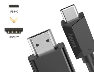 Hama USB-C — переходник HDMI 4K КАБЕЛЬ 1,5 м